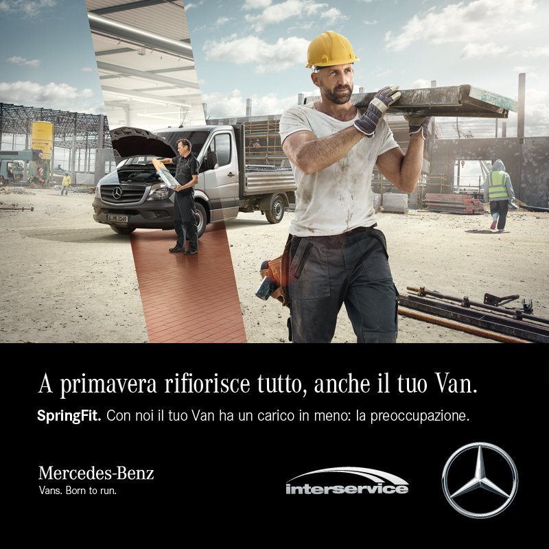 Interservice e Mercedes benz Promozione