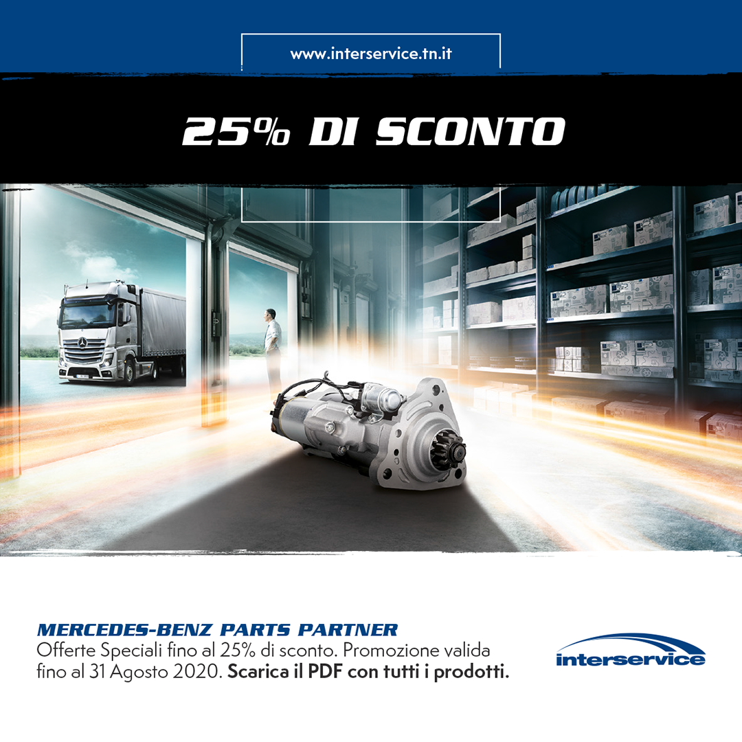 Mercedes Benz 25% di sconto