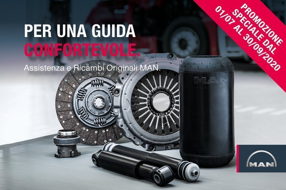Promozione e Assistenza ricambi Originali Man