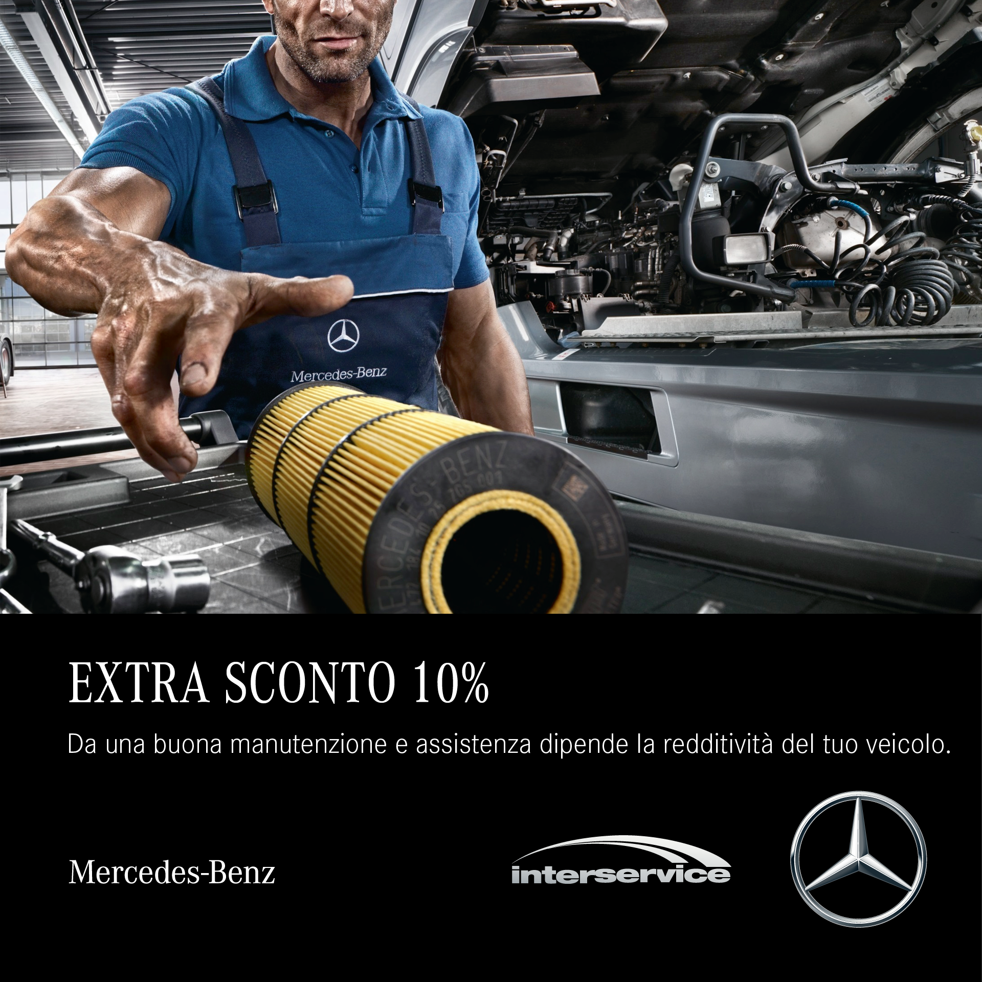 Mercedes Benz e Interservice Extra sconto