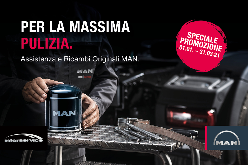 Promozione Speciale massima pulizia ricambi originali MAN